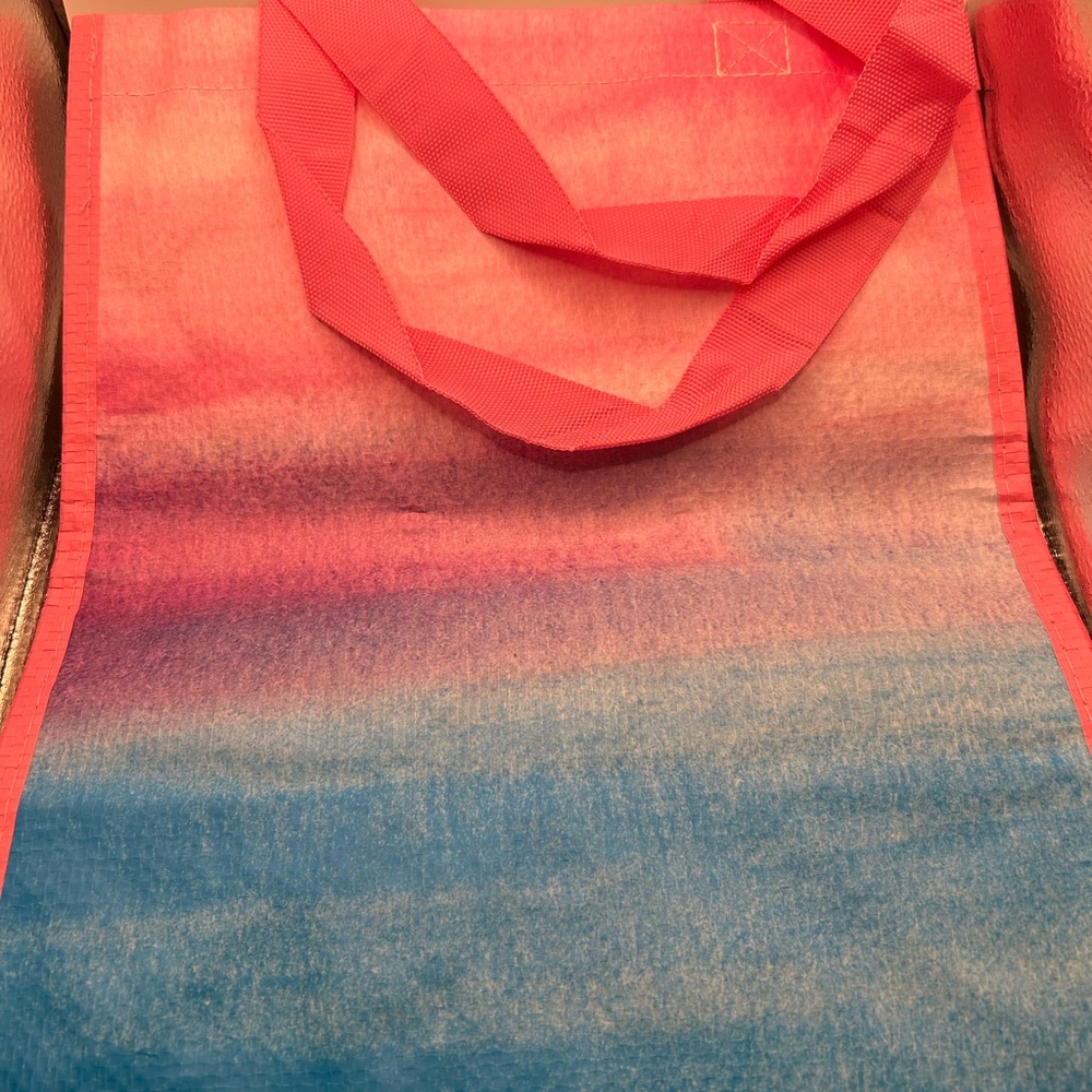 3 For $20 NWT Earth-N-Home Reusable Pink and Blue Tote Bag
